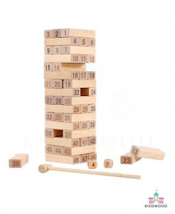 Wooden Jenga (48 Pcs - Small)