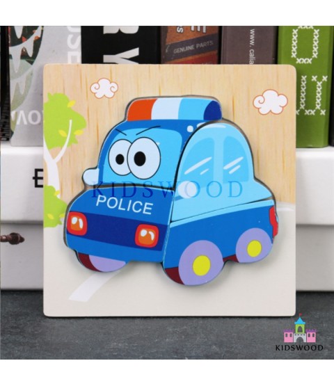 Toddler Puzzle (Little Hero Police Car)